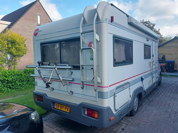 Grote foto camper fiat ducato met burstnercamper caravans en kamperen campers