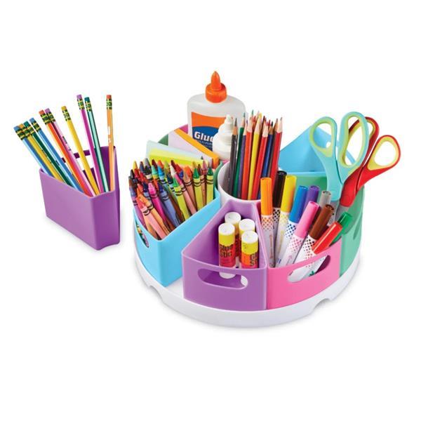 Grote foto pennenbak met uitneembare vakjes xl pastel huis en inrichting kantooraccessoires