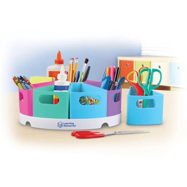Grote foto pennenbak met uitneembare vakjes xl pastel huis en inrichting kantooraccessoires