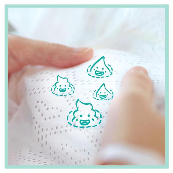 Grote foto pampers premium protection maat 6 maandbox 128 luier kinderen en baby dekens en slaapzakjes