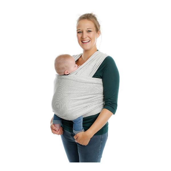 Grote foto babylonia draagdoek tricot slen design blue stipple kinderen en baby overige babyartikelen