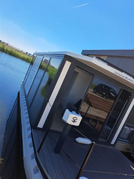 Grote foto nieuw suncube houseboat ce c 100 elektrisch watersport en boten motorboten en jachten