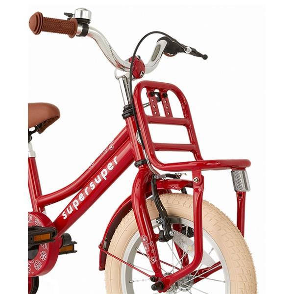 Grote foto supersuper cooper meisjesfiets 14 inch rood fietsen en brommers kinderfietsen