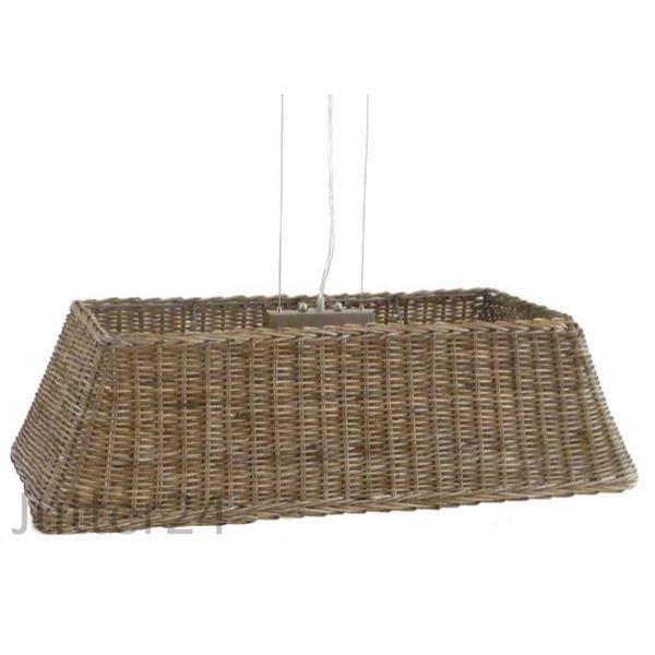 Grote foto grote hanglamp van riet huis en inrichting hanglampen