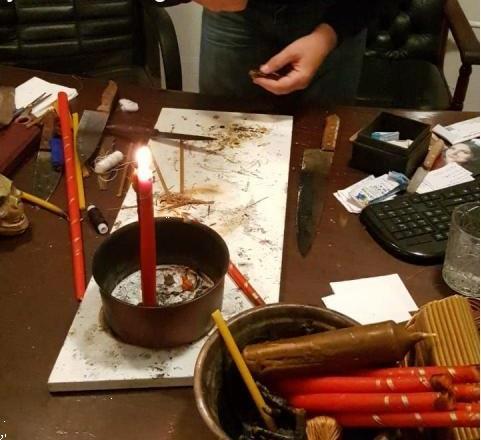 Grote foto voodoo rituelen van zwarte en witte magie diensten en vakmensen alternatieve geneeskunde en spiritualiteit