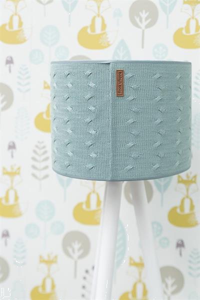 Grote foto lampenkap babykamer cable antraciet 30cm baby only huis en inrichting lampenkappen