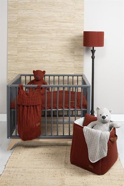 Grote foto lampenkap babykamer cable antraciet 30cm baby only huis en inrichting lampenkappen