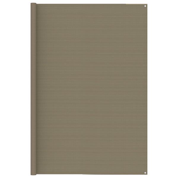 Grote foto vidaxl tenttapijt 250x550 cm taupe caravans en kamperen kampeertoebehoren
