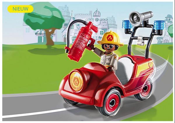 Grote foto playmobil duck on call 70828 mini brandweerwagen kinderen en baby duplo en lego