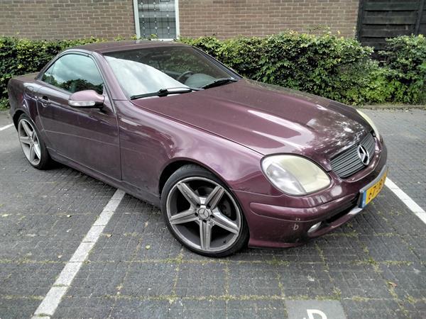 Grote foto cabriolet slk200 kompressor. auto mercedes