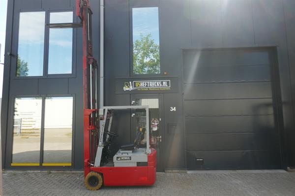 Grote foto vs 20803 elektrische triplex heftruck 4000mm 1500kg freelift agrarisch heftrucks