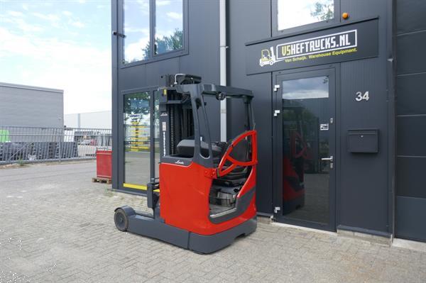 Grote foto vs 20827 triplex reachtruck linde r20 sideshift 5.100mm 2ton doe het zelf en verbouw hefwerktuigen