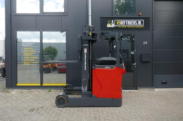 Grote foto vs 20827 triplex reachtruck linde r20 sideshift 5.100mm 2ton doe het zelf en verbouw hefwerktuigen