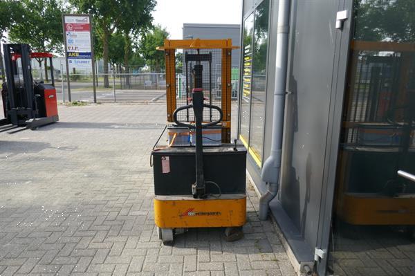 Grote foto vs 20798 elektrische stapelaar 2450mm 1000kg doe het zelf en verbouw hefwerktuigen