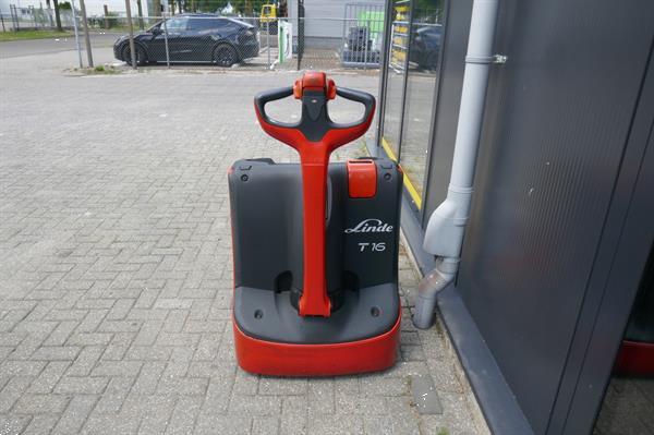 Grote foto vs 20813 bj2016 elektrische palletwagen linde t16 360uur doe het zelf en verbouw hefwerktuigen