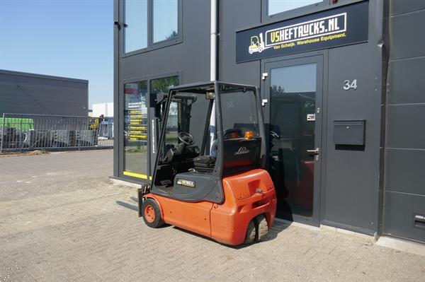 Grote foto vs 20767 elektrische heftruck linde e16 2770mm sideshift agrarisch heftrucks