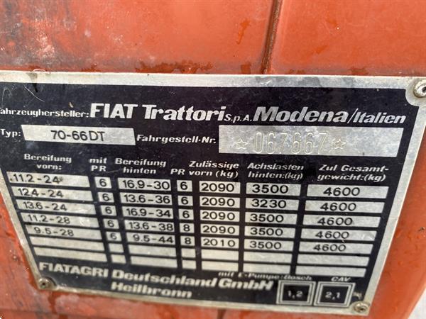 Grote foto fiat 70 66 dt agrarisch tractoren