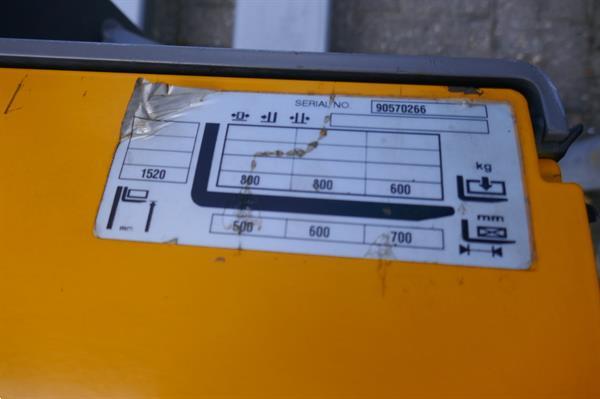 Grote foto vs 20779 elektrische stapelaar jungheinrich emd118 bj2018 1520mm doe het zelf en verbouw hefwerktuigen