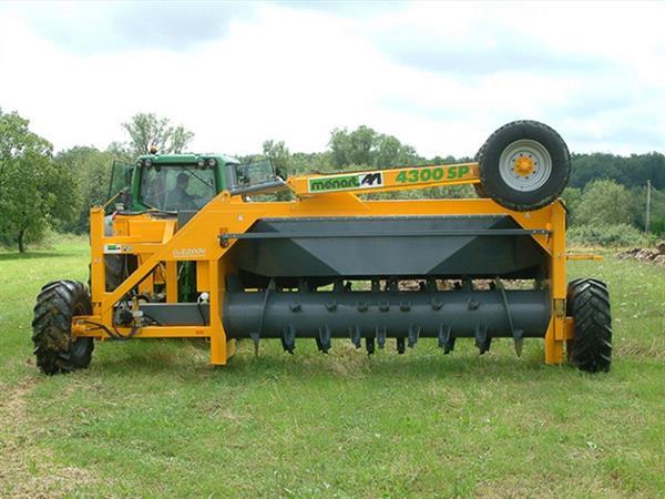 Grote foto menart 4300 sp tractor aangedreven doe het zelf en verbouw afvalverwerking