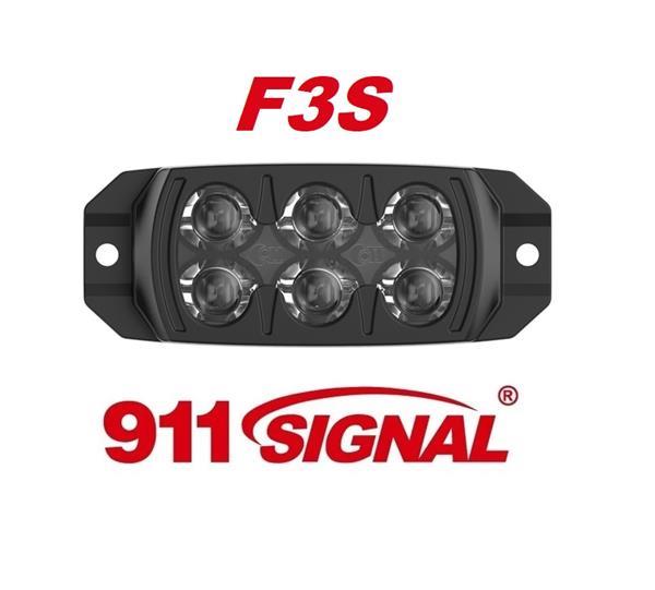 Grote foto 911signal f3s super fel led flitser ecer65 12 24v 5 jaar gar motoren overige accessoires