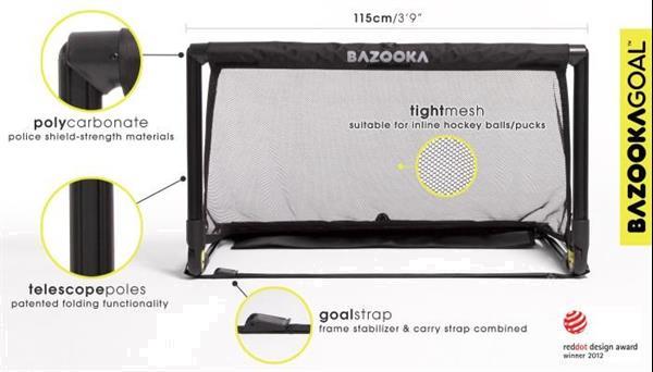 Grote foto bazooka straat goal 120cm x75cm x 75cm zeer snel op te zett sport en fitness voetbal