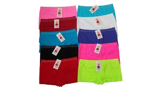 Grote foto 4x sweet angel naadloze dames boxers strass zwart wit kleding heren ondergoed