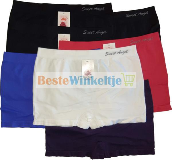 Grote foto sweet angel boxers middelhoog color 7 pack kleding heren ondergoed