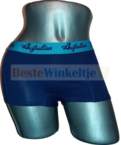 Grote foto australian dames animal blauw m kleding heren ondergoed