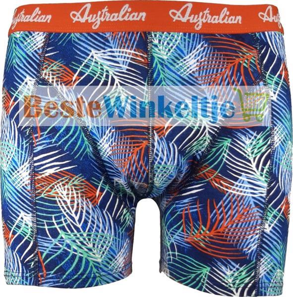 Grote foto australian heren boxers seaplant xl maat 54 kleding heren ondergoed