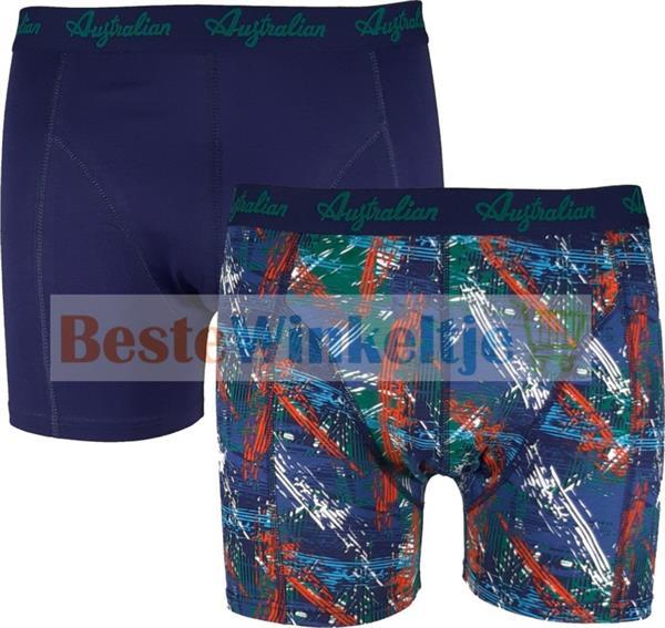 Grote foto australian heren boxers fantasy abstract m maat 50 kleding heren ondergoed