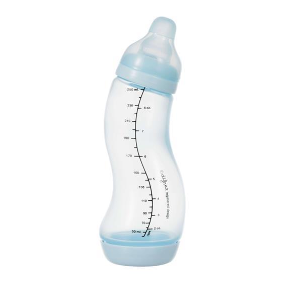 Grote foto difrax s fles breed blauw anti koliek 250ml beauty en gezondheid baby en peuter verzorging