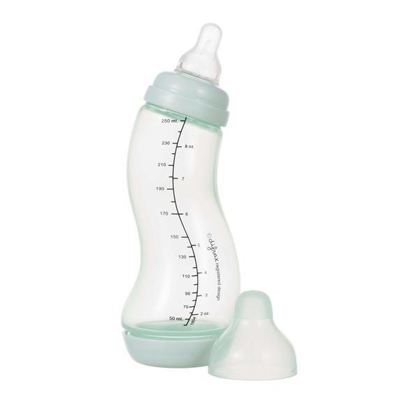 Grote foto difrax s fles breed mint anti koliek 250ml beauty en gezondheid baby en peuter verzorging