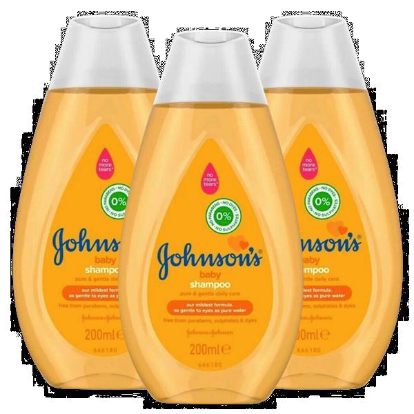 Grote foto johnson baby shampoo newpack 3x200 ml voordeelverpakki kinderen en baby dekens en slaapzakjes