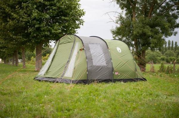 Grote foto coleman cook 4 tunneltent familietent 4 persoons groen witgoed en apparatuur koffiemachines en espresso apparaten