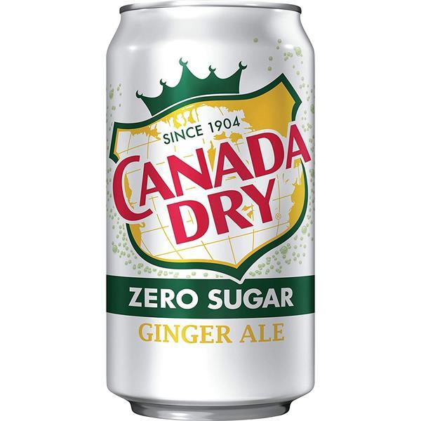 Grote foto canada dry ginger ale zero 355ml diversen overige diversen