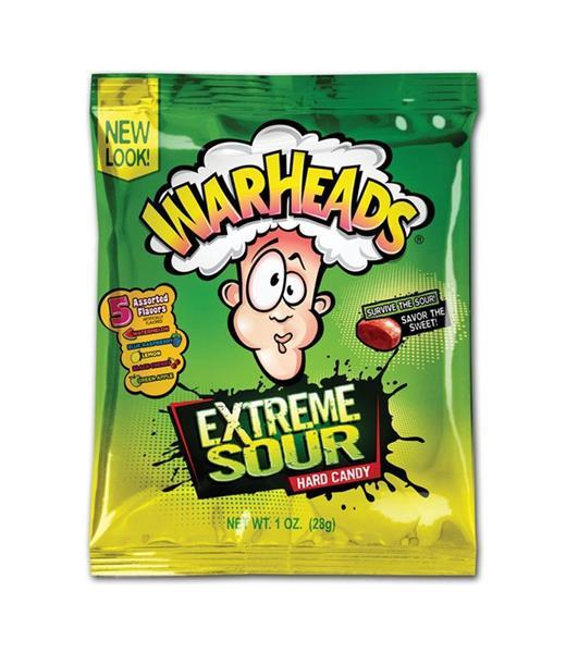 Grote foto warheads extreme sour hard candy 28g diversen overige diversen