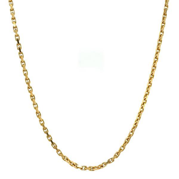 Grote foto gouden lengtecollier anker 46 cm 14 krt 397.5 sieraden tassen en uiterlijk kettingen