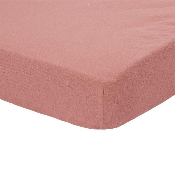 Grote foto little dutch hoeslaken pure pink blush huis en inrichting bedden