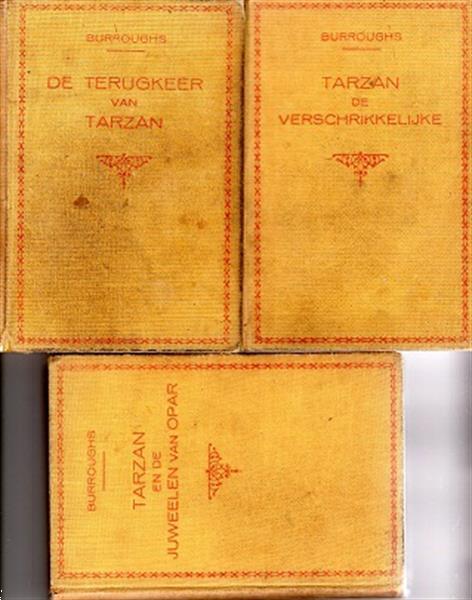 Grote foto tarzan 5 boeken uit de dertiger jaren boeken avontuur en actie