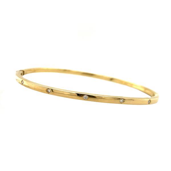 Grote foto gouden slavenarmband met diamant 18 krt 970 sieraden tassen en uiterlijk armbanden voor haar