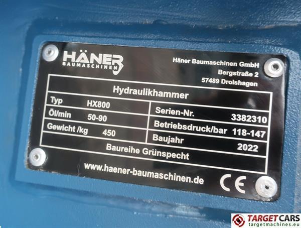 Grote foto haener hx800 hydraulic breaker hammer 6 11t doe het zelf en verbouw aanbouwdelen