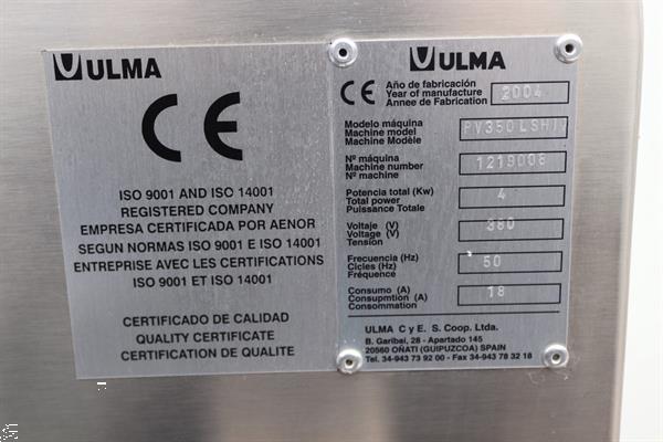 Grote foto ulma pv 350 ls h i x flowpackmachine agrarisch tuinbouw