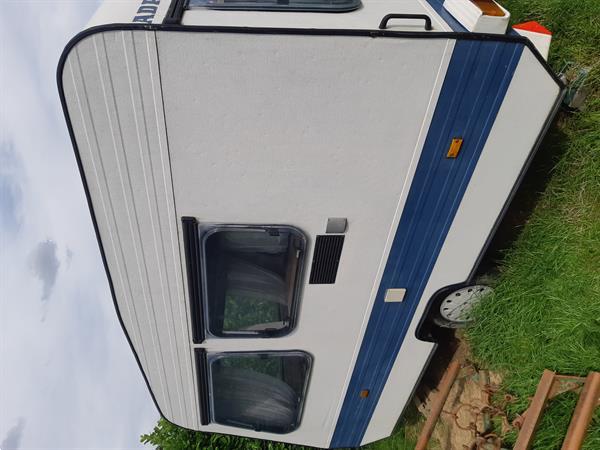 Grote foto caravan adria 350tl 1986 met nieuwe dissel front caravans en kamperen caravans