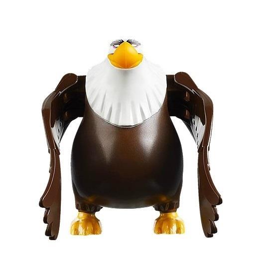 Grote foto angry birds 75826 het kasteel van koning pig kinderen en baby duplo en lego