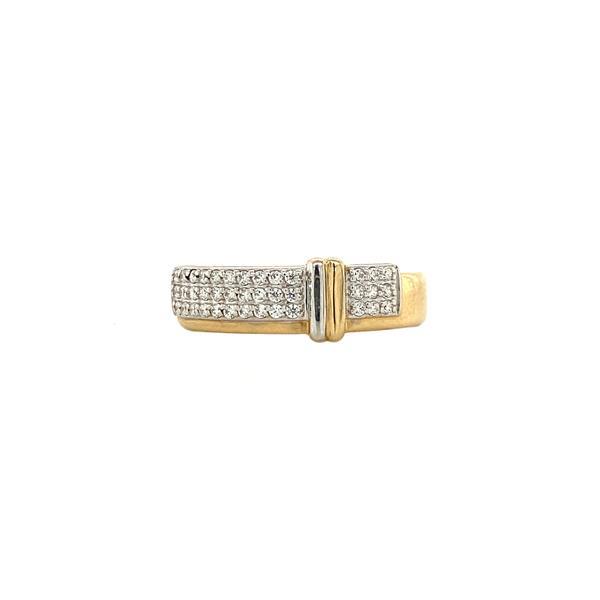 Grote foto gouden ring met zirkonia 14 krt 206.5 sieraden tassen en uiterlijk ringen voor haar