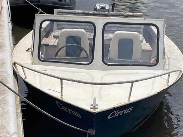 Grote foto stalen motorboot te koop watersport en boten motorboten en jachten