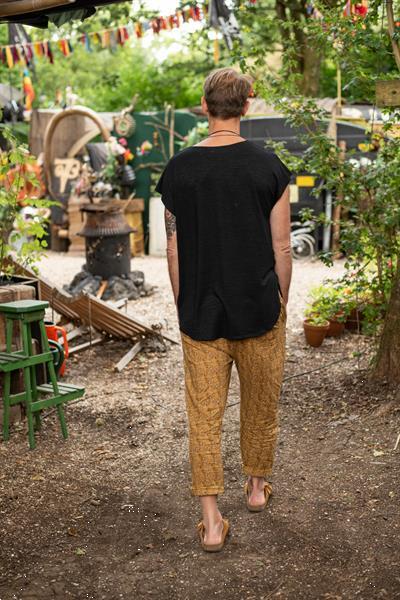 Grote foto harembroek loose pant organic kleding heren broeken