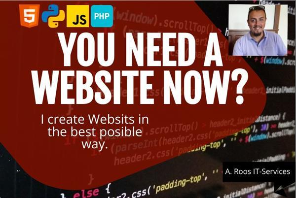 Grote foto web design websites en webshops op maat computers en software programmeren