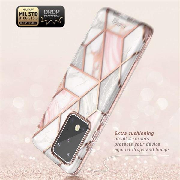 Grote foto supcase cosmo samsung galaxy s20 ultra hoesje marble telecommunicatie samsung