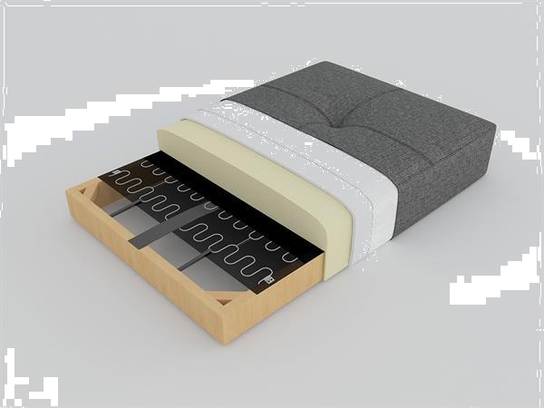 Grote foto innovation slaapbank cubed met eiken onderstel huis en inrichting bankstellen